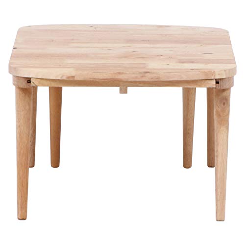 不二貿易 ローテーブル リビングテーブル 幅70~120×奥行50×高さ34cm ホワイトウォッシュ 天然木 スライド式 SLIDE Nat 不二貿易 ローテーブル リビングテーブル 幅70~120×奥行50×高