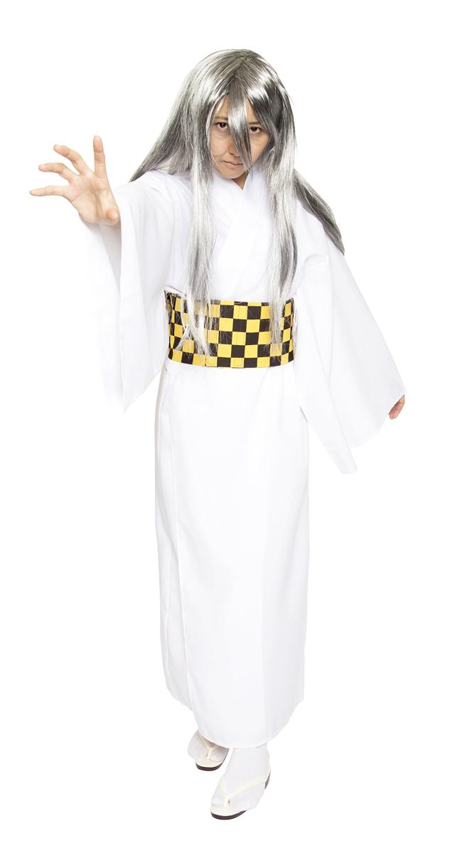 クリアストーン(Clearstone) ゲゲゲの鬼太郎 公式 コスプレ ハロウィン 砂かけ婆 レディース ホワイト