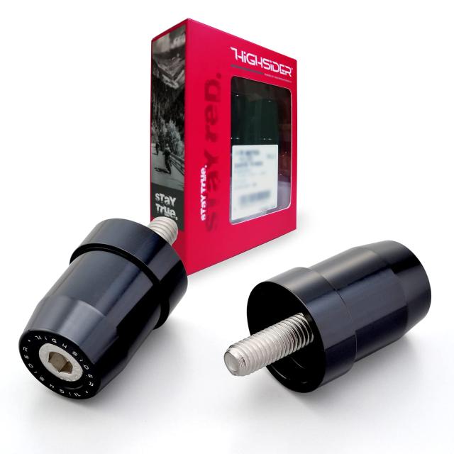 【セット売り】ハイサイダー　バーエンドミラー アダプターセット　デイトナ　X5 デイトナ(Daytona) HIGHSIDER(ハイサイダー) バイク用 バーエンド