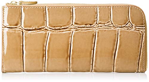 ARUKAN アルカン テールワニ Lファスナー財布 11 ベージュ 1212-613