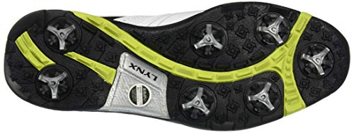 LYNX(リンクス) ゴルフシューズ LXSH-7568 ホワイト×ブラック 27.0cm