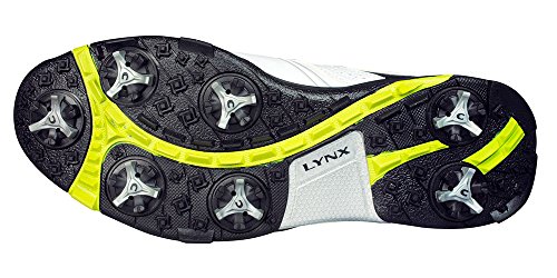 LYNX(リンクス) ゴルフシューズ LXSH-7568 ホワイト×ブラック 27.0cm