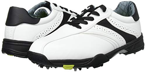 LYNX(リンクス) ゴルフシューズ LXSH-7568 ホワイト×ブラック 27.0cm
