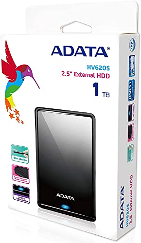 ADATA Technology HV620S 外付けハードドライブ 2TB ホワイト AHV620S-2TU3-CWH | ADATA HDD ポータブルハードディスク HV620S シリーズ 1TB
