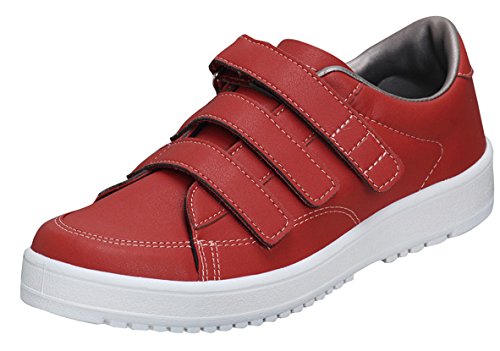 ムーンスター メンズ/レディース リハビリ 介護靴 片足販売 Vステップ07 (左足のみ) レッド 27 cm 3Eの通販は 7,555円