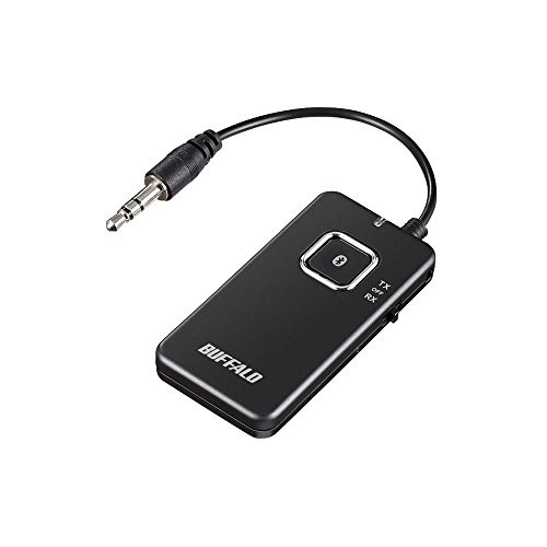 BUFFALO Bluetoothオーディオトランスミッター＆レシーバー 低遅延対応 BSHSBTR500BKの通販はその他家電