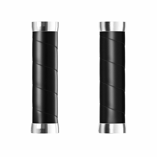 Brooks England BROOKS(ブルックス) スレンダー レザーグリップ SLENDER LEATHER GRIPS 100MM ブラウン (BLACK) レザーの経年変化が楽しの通販は