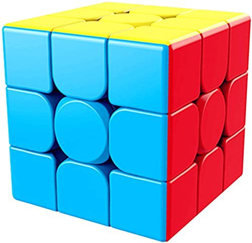 XMD マジックキューブ ？ステッカーレス 競技用 3x3 魔方 ？ 立体パズル 知育玩具 Magic Cube
