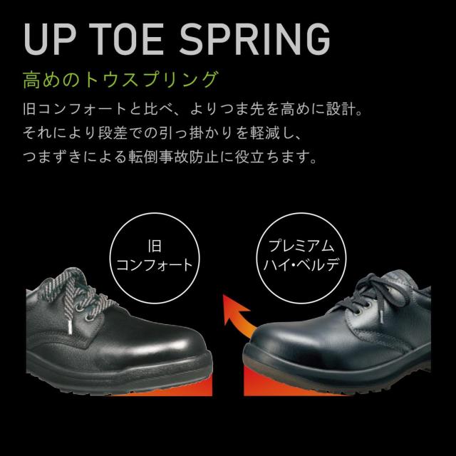 ミドリ安全 安全靴 短靴 プレミアムコンフォート PRM210 ブラウン 26.0cm