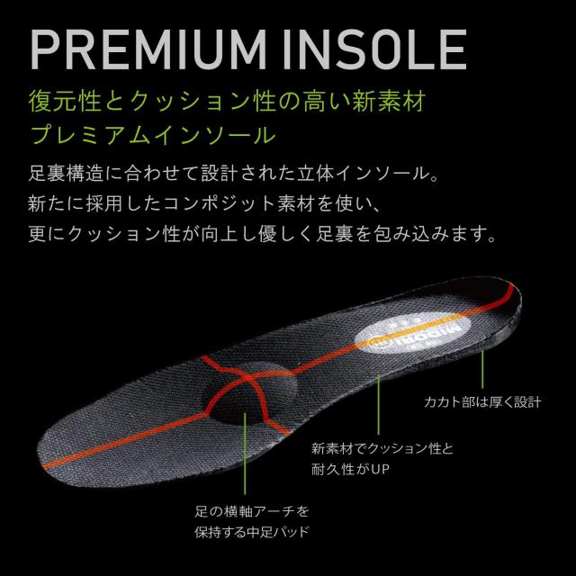 ミドリ安全 安全靴 JIS規格 長編上 プレミアムコンフォート PRM230 ブラック 26.5cm