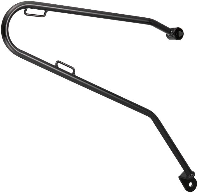 キジマ(Kijima) バイクパーツ サイドバッグサポート スチール製 ボンネビルT100/T120 ストリートツイン(’16-) 右側用 ブラック HTR-08005