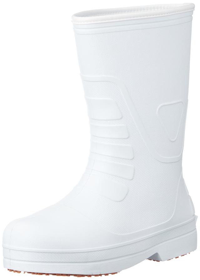 キタ 安全長靴 作業長靴 メガセーフティ 超軽量＆屈曲EVAラバー安全長靴 KR-7030 ホワイト 26.5~27.0 cm 3E 5,296円