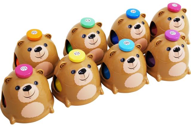 KC ミュージックベル (デスクベル) 8音 セット Bear Desk Bells MB-8DBの通販は 9,642円