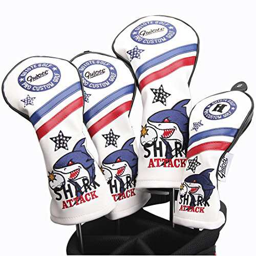 Guiote ゴルフヘッドカバー Golf head covers クラブヘッドカバー ...