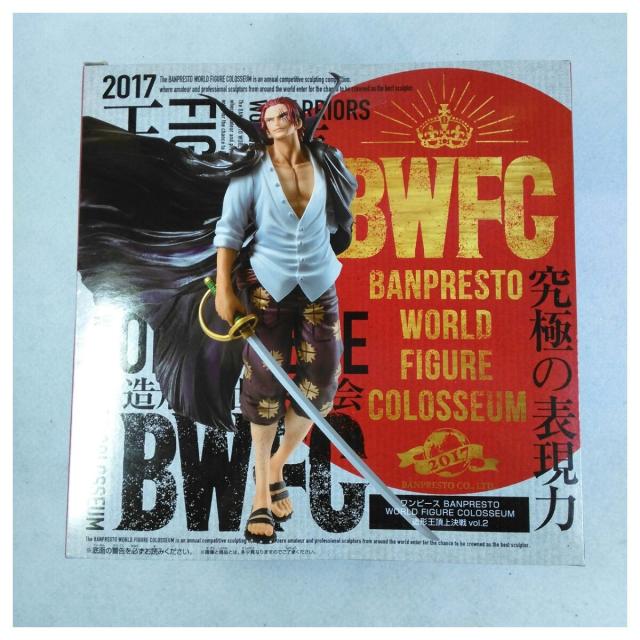 ワンピース BANPRESTO WORLD FIGURE COLOSSEUM 造形王頂上決戦 vol.2 【シャンクス 通常カラーver.】 バンプレスト プライズ 18cm_1