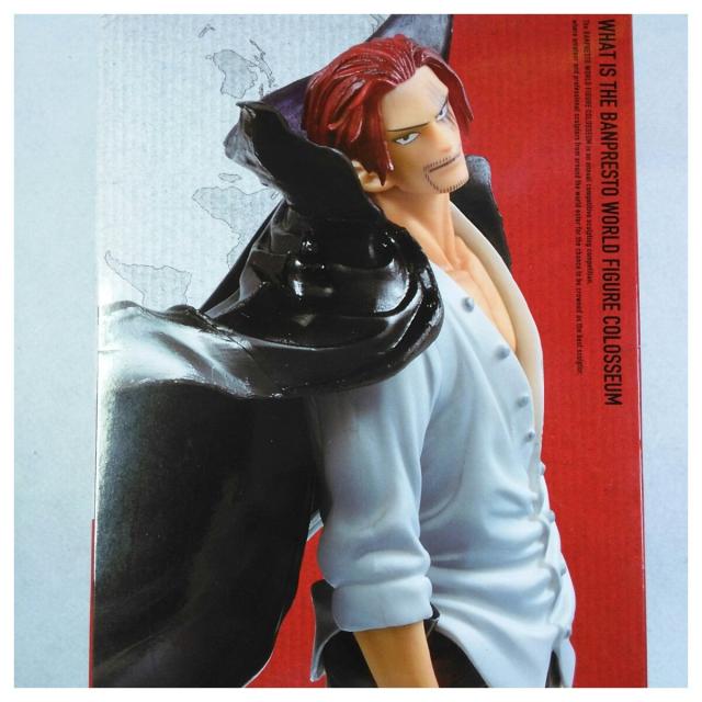 ワンピース BANPRESTO WORLD FIGURE COLOSSEUM 造形王頂上決戦 vol.2 【シャンクス 通常カラーver.】 バンプレスト プライズ 18cm_3