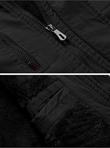 KEFITEVD アウトドアウエア 厚手 メンズファッション 秋冬用 アウター