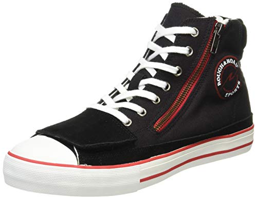 ラフアンドロード(ROUGH＆ROAD) バイク用シューズ ラフライディングスニーカー ブラック×レッド 23.0cm RR5837の通販は 10,473円