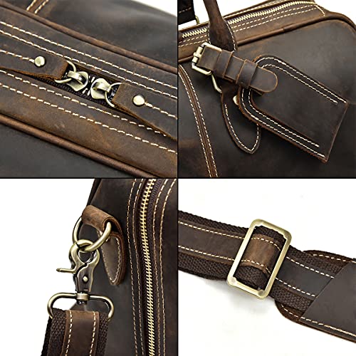 ボストンバッグ メンズ レザー ゴルフバッグ 大きめ 2WAY 本革