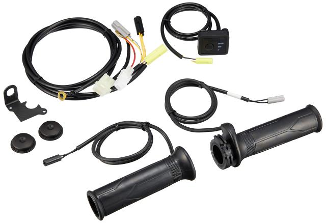 YAMAHA(ヤマハ) グリップウォーマー360 A 【主な適合車両】MT-09(~16)、MT-07、SCR950、XT250 等 Q5K-YSK-063-Y40の通販は 12,329円