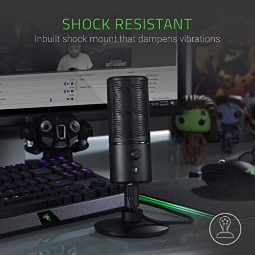 Razer マイク Seiren X USB コンデンサーマイク 実況 配信 PC PS4 PS5【日本正規代理店保証品】 RZ19-02290100-R3M1 blackの通販は