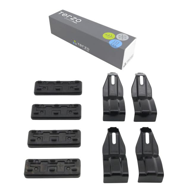 Terzo テルッツォ (by PIAA) ルーフキャリア ベースキャリア ホルダー 4個入 ブラック 【トヨタ C-HR NGX5# ZYX1#】 EH428の通販は 6,409円