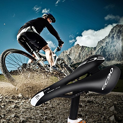 サドル ソフトサドル 自転車用サドル 約150ｇ 人間工学 快適 超軽量 疲労軽減 穴開き サドルクッション 安全性高い 衝撃吸収 座り心地 : サドル ソフトサドル 自転車 用 サドル 約150ｇ 人間