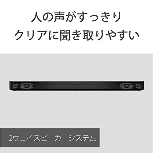 ソニー サウンドバー / HT-S100F 100Wハイパワー フロントサラウンド