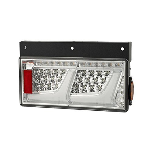 小糸製作所(KOITO) オールLEDリアコンビネーションランプ2連 シーケンシャルターン クリアVer. 右用 トラック用 LEDRCL-24R2SC