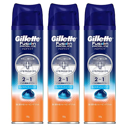 【まとめ買い】ジレット プログライドジェル 195g×3個 髭剃り カミソリ 男性の通販は 6,560円