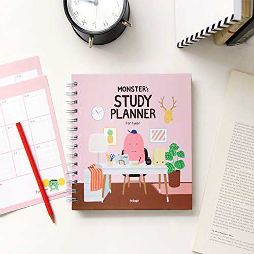 モンスター 勉強プランナー Monster Study Planner 1年用 プランノート 韓国文房具 勉強 ノート ダイアリー かわいい おしゃれ 女性 の通販はau Pay マーケット Haltaオンラインショップ Au Pay マーケット店