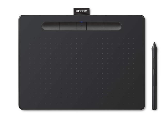 【ネット限定】ワコム ペンタブレット Wacom Intuos Mediumワイヤレス クリスタ付き 黒 Androidにも対応 データ特典付き TCTL6100Wの通販は
