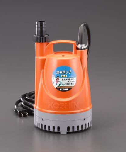 エスコ(ESCO) 水中ポンプ(清水用) AC100V(50Hz)/25mm EA345EL-50