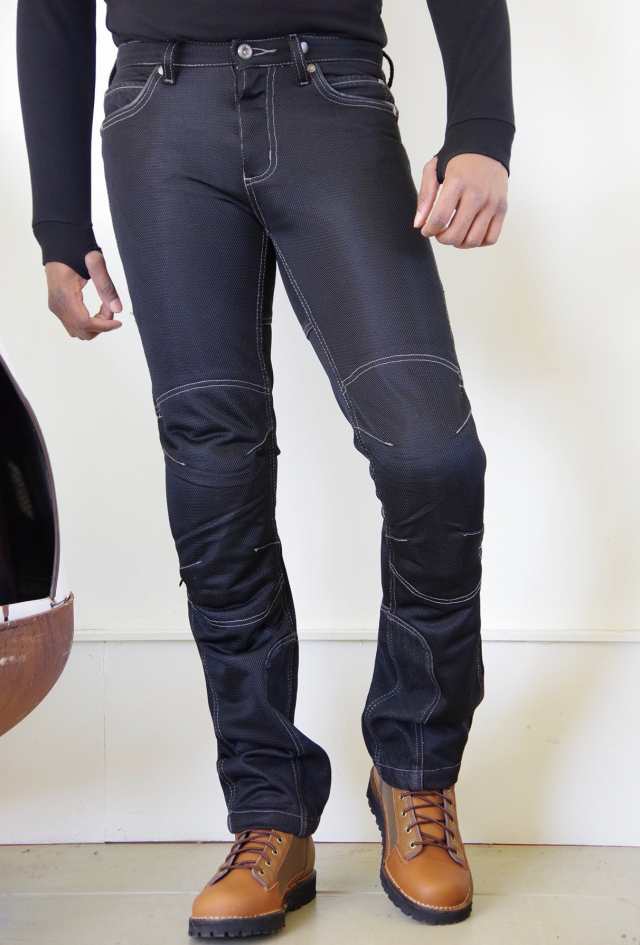 Komine ジーンズ 07-740 レディース Black WLの通販は