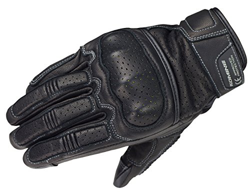 コミネ(KOMINE) バイク用 CEプロテクトレザーグローブ ブラック L GK-217 1167 春夏秋向け 本革 CE規格 ストレッチ素材 プロテクターの通販は 9,864円