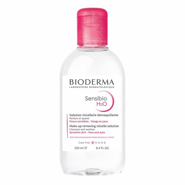 【正規品】ビオデルマ (Bioderma) サンシビオ エイチツーオー D 250mL 洗顔 メイク落とし クレンジング水 敏感肌用 無香料 無着色 エチル