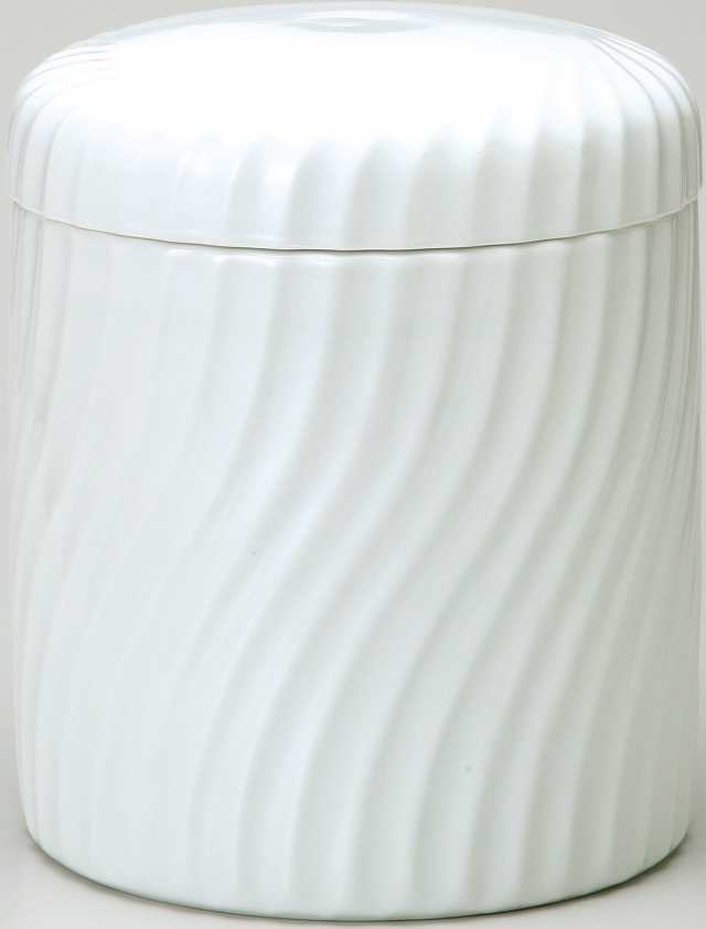 せともの本舗 骨壺 ウェーブ 7寸胴径約21.2x高さ約24.5cmの通販は
