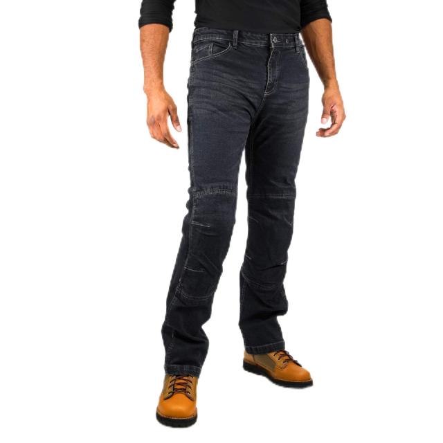 KOMINE バイク用 KVジーンズ WJ-742R 1159 春夏秋向け プロテクター CE規格レベル2 ストレッチ素材 07-742 Deep Indigo 4XLB