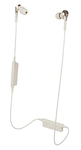 オーディオテクニカ SOLID BASS 重低音 ワイヤレスイヤホン シャンパンゴールド ATH-CKS550XBT CGの通販は 5,071円