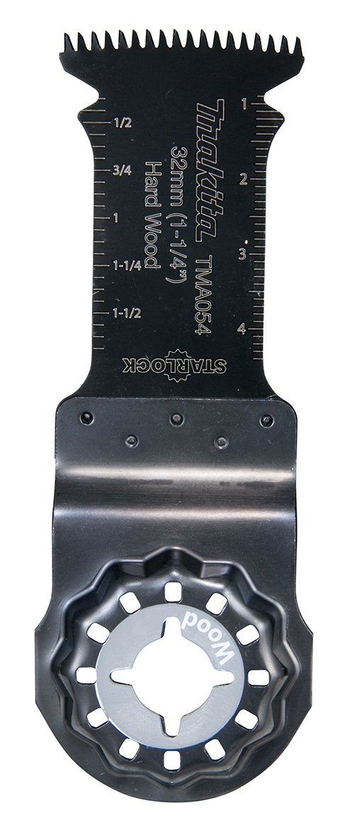 マキタ マルチツール用カットソー 木材硬質用 幅32mm×50mm炭素工具鋼刃5枚入 TMA054SK(A-62022)