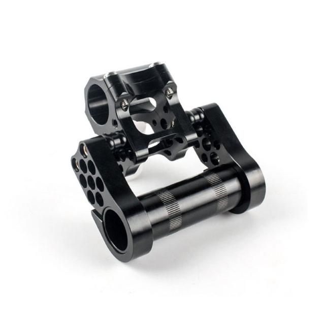 SENQI ショートリーチ ステム 軽量 アルミニウム合金 折りたたみ 自転車用 CNC製 ハンドルバー 調整可 25.4mm(ブラック)