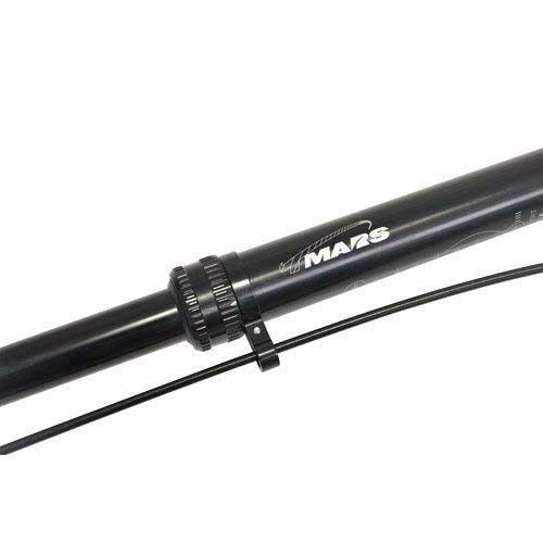 その他のスポーツ TMARS 471L Mechanical Drop Seatpost w/Remote, 440mm, 27.2mm, 3-stage #ST1435