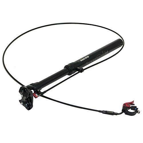 その他のスポーツ TMARS 471L Mechanical Drop Seatpost w/Remote, 440mm, 27.2mm, 3-stage #ST1435