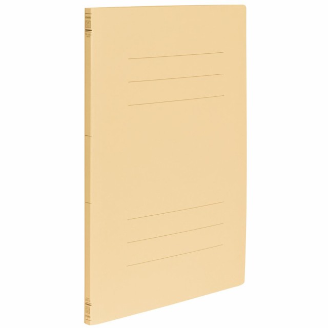 ナカバヤシ フラットファイル J スリムA4 縦 100冊 イエ ロー 59290