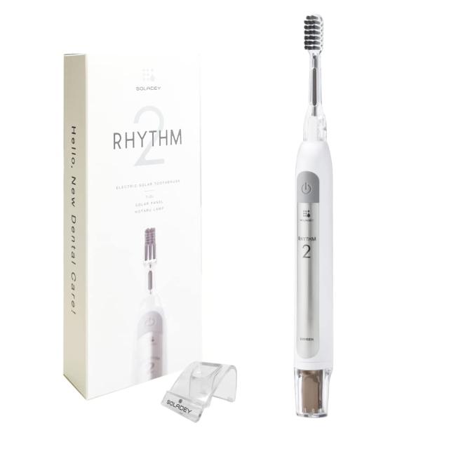 電動歯ブラシ2個セット　新品　RHYTHM 2 SOLADEY ソラデーリズム2 電動歯ブラシ ソラデー スペアブラシ