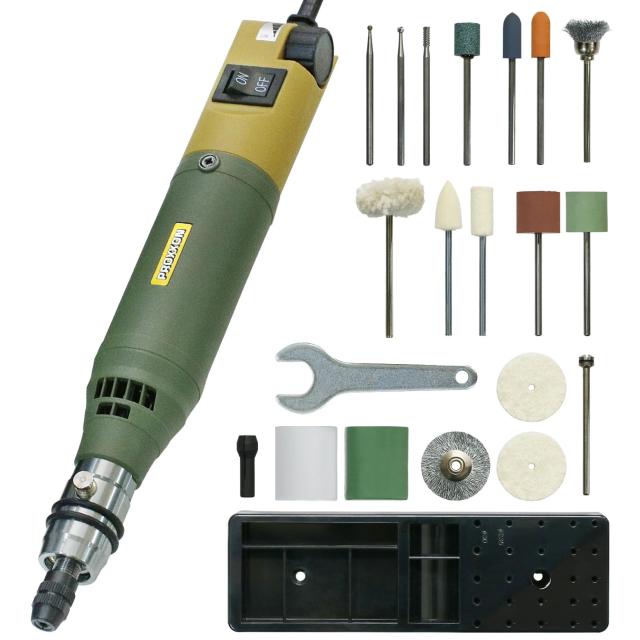 プロクソン(PROXXON) ミニルーターセット MM100 No.28525-MC 銀細工の彫刻・研磨・つや出しの通販は