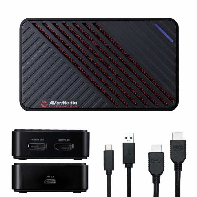 【送料無料】AVerMedia Live Gamer Ultra GC553 4Kパススルー対応 ゲームキャプチャーボックス Full HD 1080p 60fps usb3.1 Ultra-LowLa