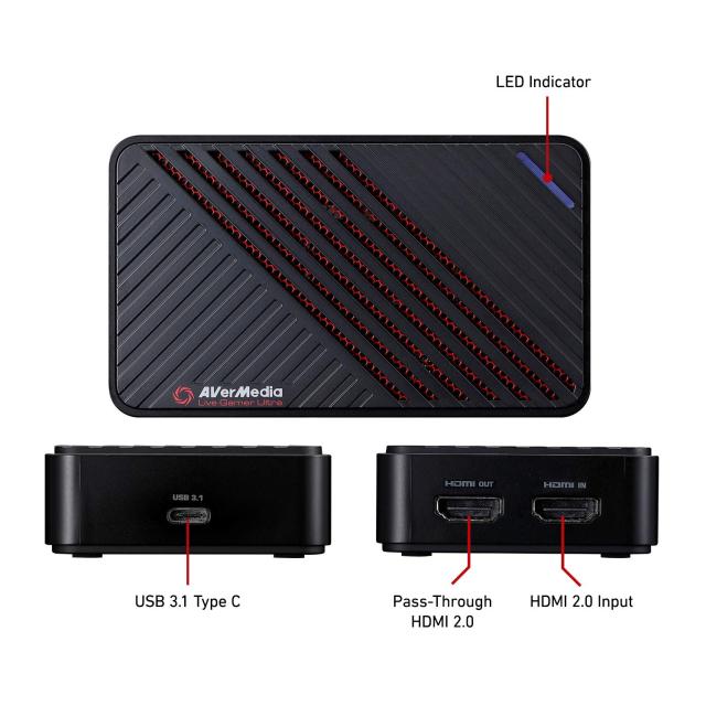 AVerMedia Live Gamer Ultra GC553 4Kパススルー対応 ゲーム 