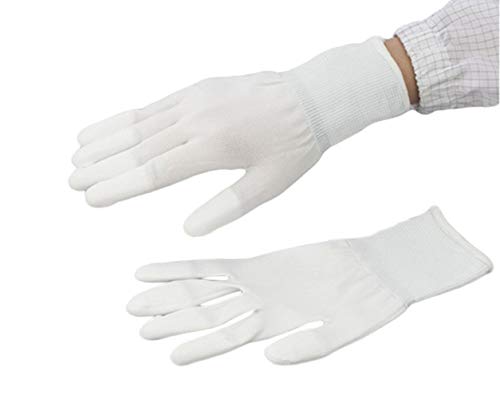 アズワン アズピュア PUコート手袋 オーバーロック 指先コート S 大箱/1-2263-64