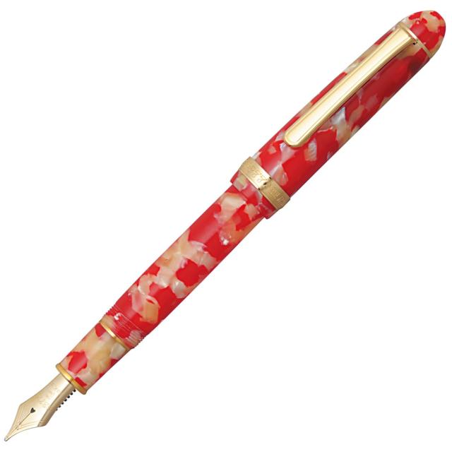 プラチナ万年筆 万年筆 セルロイド 太字 キンギョ PTB-35000#24-4
